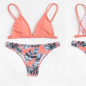 Zaful Neon Pink Bikini
